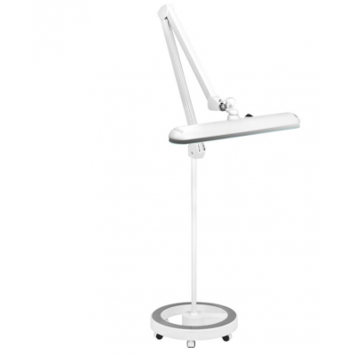 LED lampa, ELEGANTE 801-S, ar statīvu, balta